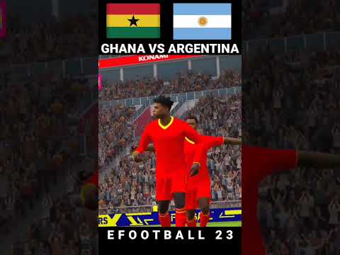 Argentina vs Ghana national 😳#shorts #shortsfeed