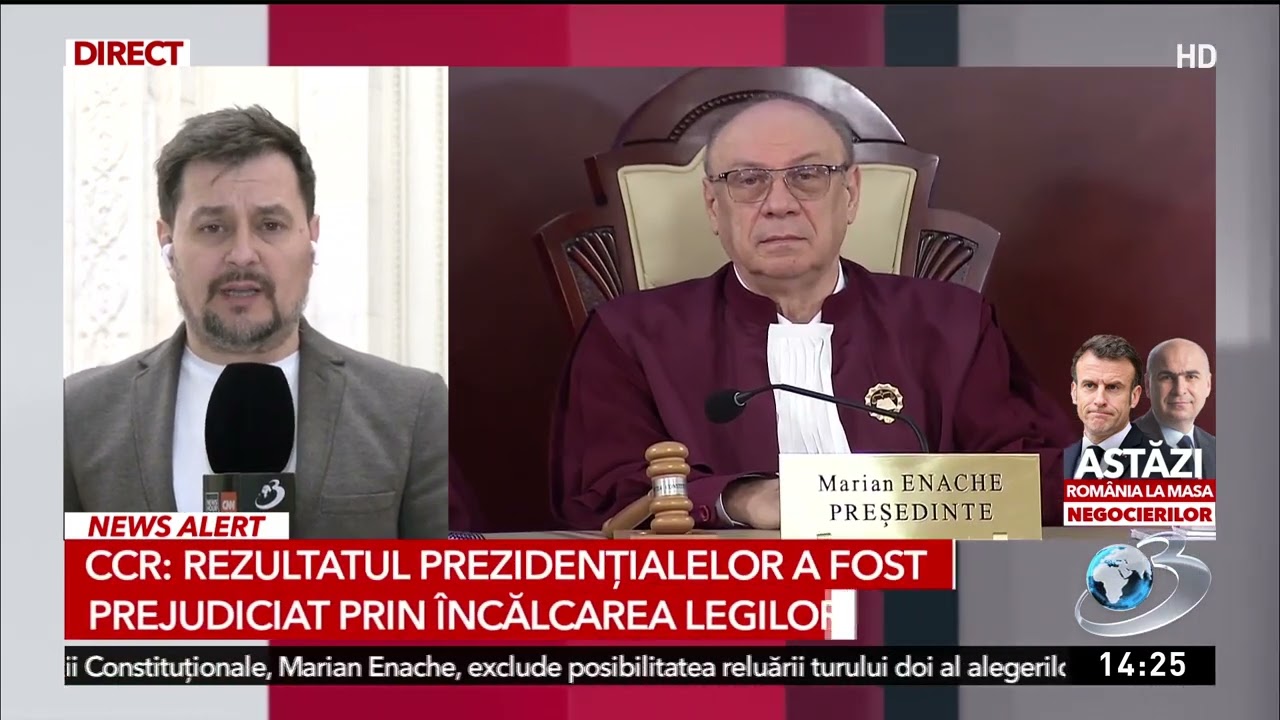CCR, anunț major despre reluarea turului doi al prezidențialelor