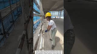 Manual Rebar Stirrup Bending with Pin Jig Technique #shorts