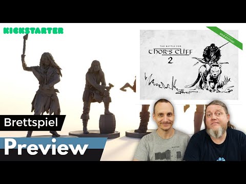 Die Schlacht um Thors Kliff 2 – Brettspiel – Preview mit Alex, Peat & Timo (Designer)