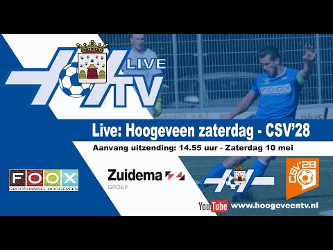 Live-uitzending Hoogeveen zaterdag - CSV'28