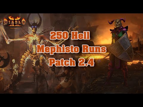 250 Hell Mephisto Runs - Drop Hightlights - Diablo II Resurrected - Patch 2.4