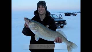 March Mayhem Lake Winnipeg Ice Fishing Show Greenback walleye guide Blackwater Cats Ice Eye’s