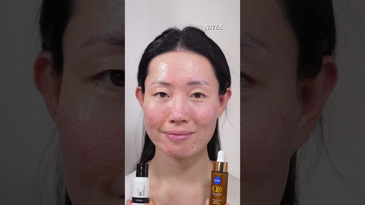 NIVEA Q10 Anti-Wrinkle Expert Dual Action Serum🆚 The Inkey List Q10 #serum #Antioxidant #Ubiquinone