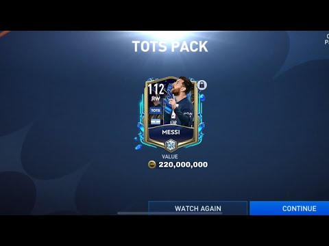 NEW SECRET FREE 112 OVR PACK IN FIFA MOBILE! TOTS PACK OPENING!