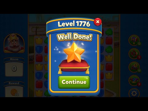 Royal Match - King Robert - Level 1776