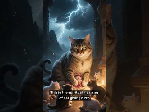 The Spiritual Meaning of a Cat Giving Birth #CatGivingBirth #SpiritualMeaning #NewBeginnings #cat