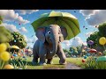 Ellie Elephant Plays In The Rain Weather Song For Kids Nursery Rhymes And Outdoor Learning