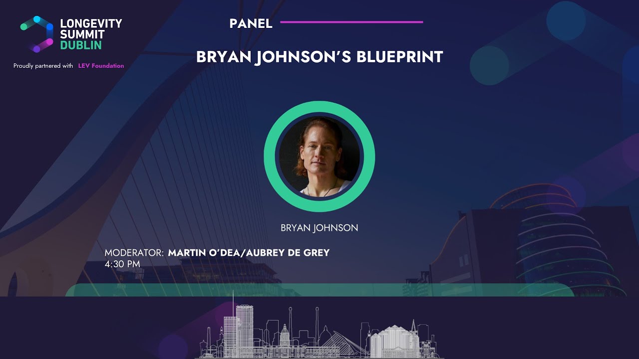 Bryan Johnson's Blueprint | Longevity Summit Dublin 2023