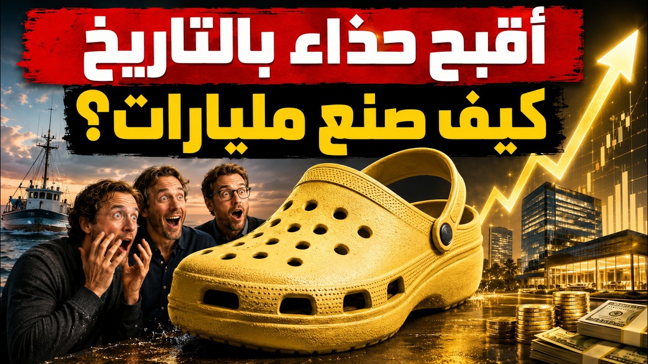 السر المرعب وراء الكوروكس .. كيف تحول حذاء قبيح إلى لإمبراطورية بمليارات ؟