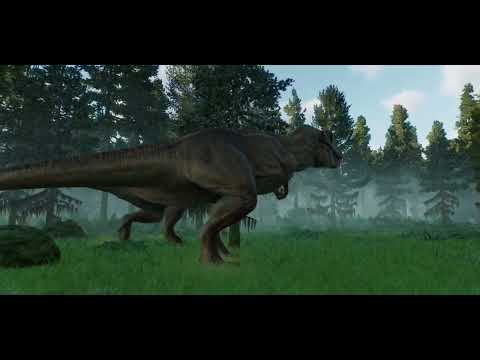 2x T-REX vs 1 Indominus Rex (DINOSAURS BATTLE) - Jurassic World Evolution 2