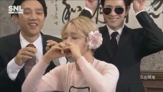 SNL 신세계 여자버전 AOA 초아 혜정