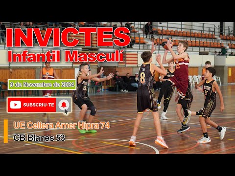 UE Cellera Amer Les Planes Hipra 74 - 53 CB Blanes