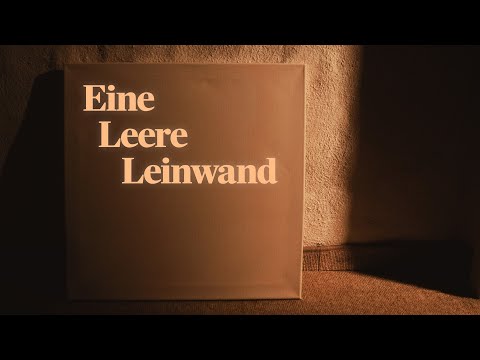 Eine Leere Leinwand