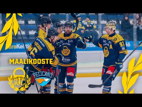 Maalikooste Lukko–Pelicans 13.1.2026