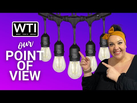 Yuletime Patio String Lights - WTI product video review