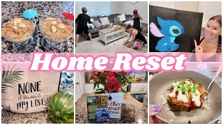 Full Day Homemaking Reset 🧹 Clean With Me, Groceries, Easy Dinner, + More!✨