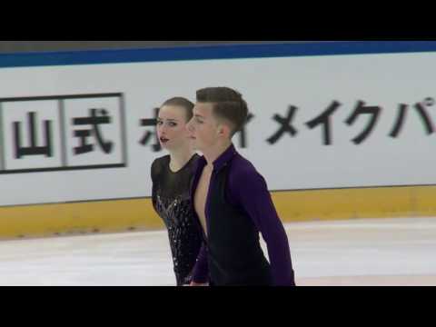 2016 ISU Junior Grand Prix - Dresden - Free Dance - Kristsina KAUNATSKAIA / Yuri HULITSKI BLR
