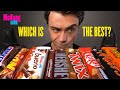 ASMR CHOCOLATE CANDY BARS Eating Sounds HERSHEY S SNICKERS KITKAT TWIX KINDER MARS LION