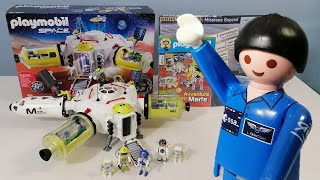 PLAYMOBIL Space Raumstation 9487 von 2018 und Luca Parmitano, die erste Figur im All Unboxing
