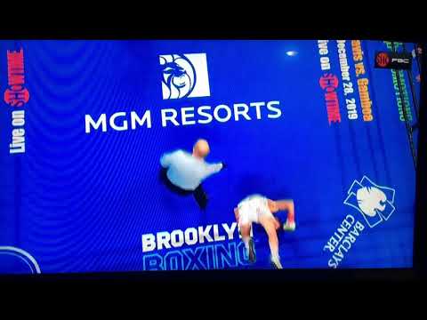 CHARLO VS HOGAN ( ROUND 4 KNOCKDOWN )