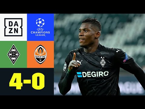 Gladbach dominiert - Embolo rasiert: Gladbach - Schachtjor 4:0 | UEFA Champions League | DAZN