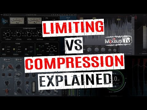 Limiting vs Compression in Mixing Explained