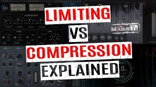 Limiting vs Compression in Mixing Explained