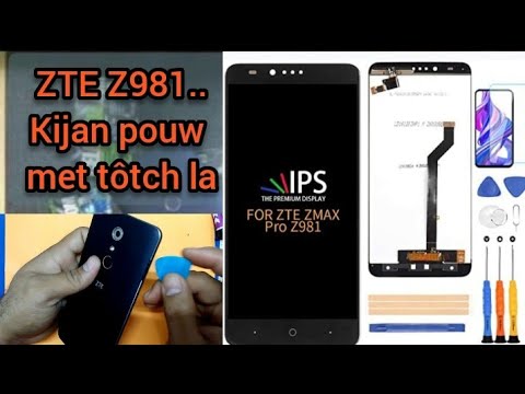 kijan pouw met yon tôtch ZTE📱( reparations ZTE ) aprann ranje telephone