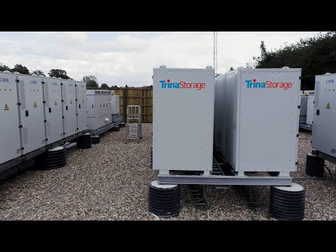 TrinaStorage - First 50MW grid-scale BESS project in Burwell, Cambrigdeshire, UK