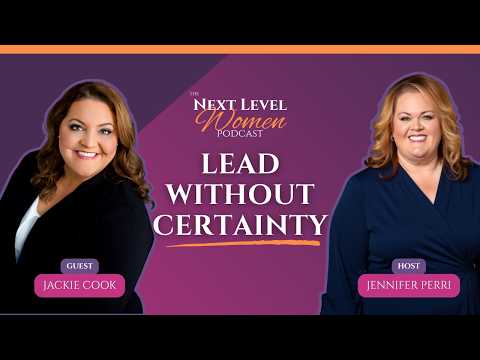 Video thumbnail for "Lead Without Certainty: Navigating Reinvention with Jackie Cook"