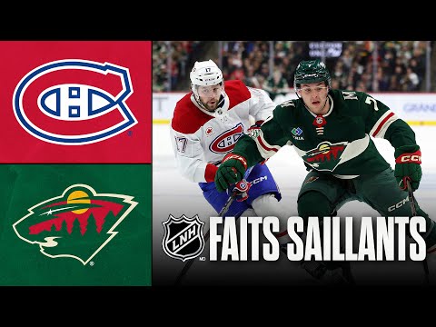 Canadiens vs Wild | Faits saillants