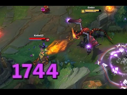 FULL AP SHYVANA 1 ABILITY One SHOT!! THIS IS SO OP!  [ Insane Damage ]
