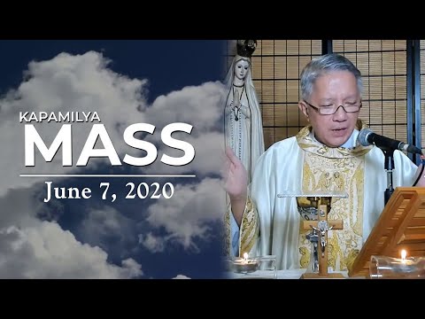 The nature of the Holy Trinity | June 7, 2020 | Kapamilya Sunday Mass with Fr. Tito Caluag