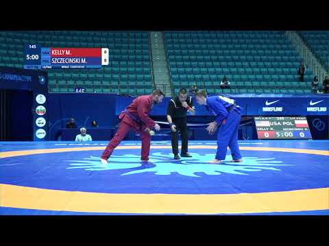 1/4 Men's GP Gi - 77 kg: M. KELLY (USA) v. M. SZCZECINSKI (POL)
