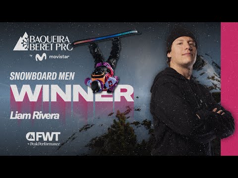 Liam Rivera I Snowboard Men Winning Run | FWT 2026 Baqueira Beret Pro by Movistar