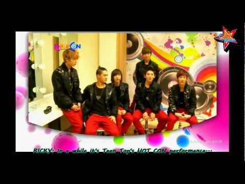 [ENG SUB] Teen Top - K-Pop Con's backstage 120228