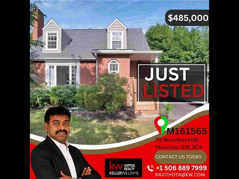 73 Woodland Drive |House for sale in Moncton