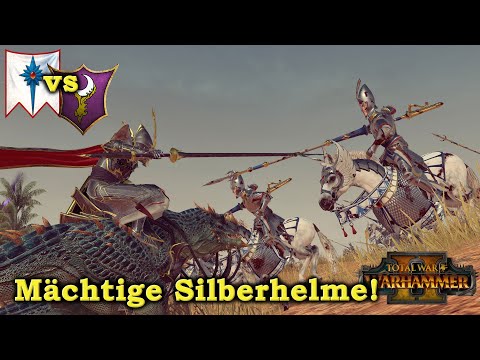 Mächtige SIlberhelme! Dunkelelfen vs Hochelfen - Total War: Warhammer 2 Multiplayer