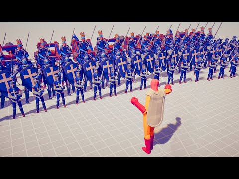 🥊 SAITAMA ONE PUNCH MAN 🥊 vs ⚔️ 100x ALL TEAMS ARMY ⚔️ / Totally Accurate Battle Simulator ( TABS )