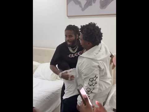 Pooh Shiesty gets emotional after reuniting with big 30