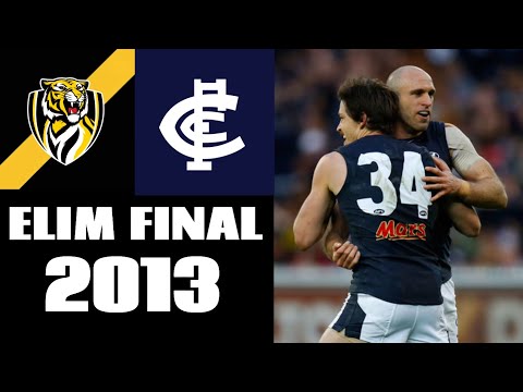 Richmond VS Carlton | Elimination Final, 2013 | Match Highlights