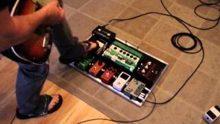 L.A. SOUND DESIGN ANDY SUMMERS INSPIRED PEDALBOARD