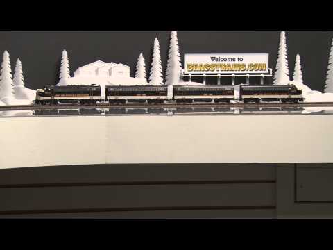 053742-HO Brass Model - OMI AJ-1010 NS Norfolk Southern F-9 / F-7 Business Train 4 Unit A-B-B-A Set