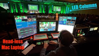 One-Man FOH Setup That Handles It All: Game Show, Streaming, and LED Walls