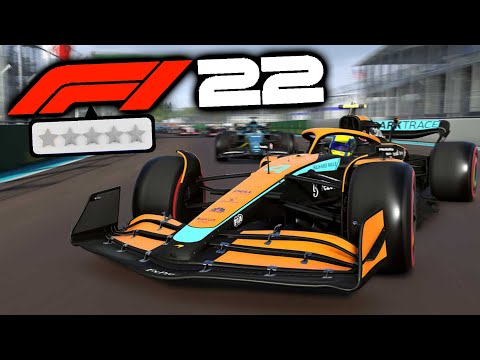 I played the WORST F1 GAME of all time? F1 22
