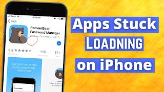 How To Fix App Not Downloading On iPhone | Fix App Stuck On Loading IOS 13