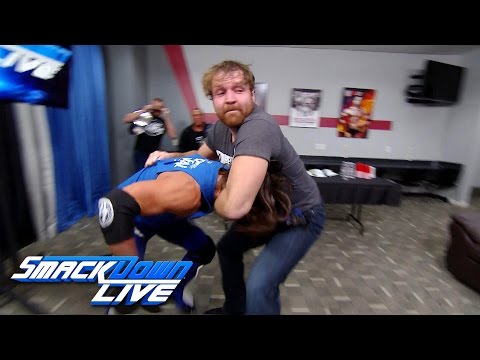 WATCH: Ambrose And Styles Brawl Backstage