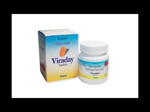Viraday tablets cipla, 30 tablet, treatment: hiv infection