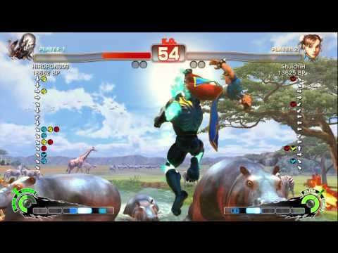 HIROPON309 [Seth] vs ShuichiH [Chun] SSF4 Japanese Online Ranked Matches - TRUE-HD